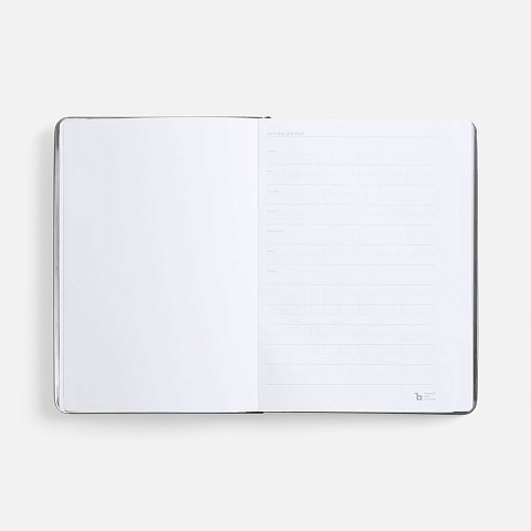 Ежедневник Metal Frame на заказ, датированный, темно-серый - рис 9.