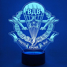 3D светильник ВДВ