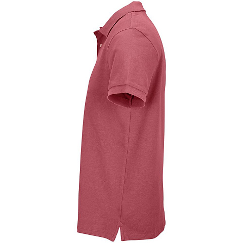 Рубашка поло унисекс Pacific, розовая (лососевая) - рис 4.