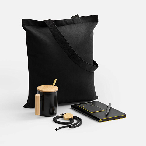 Набор Trait Office, черный с желтым - рис 2.