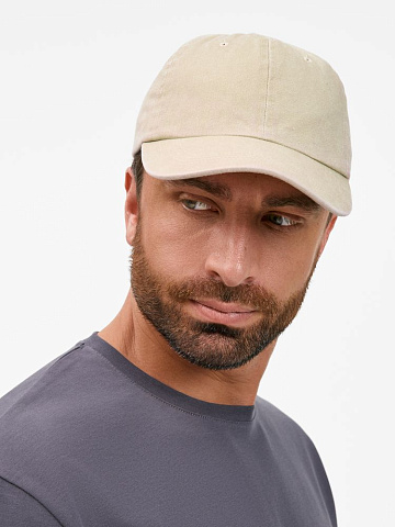 Бейсболка Berwi, бежевая - рис 6.