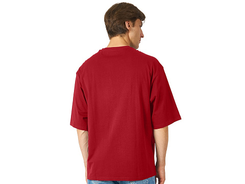 Футболка Berlin к/р оверсайз, 100% хлопок, 180гр, красный - рис 5.