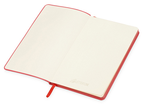 Блокнот Notepeno А5 с тонированными линованными страницами, красный - рис 2.