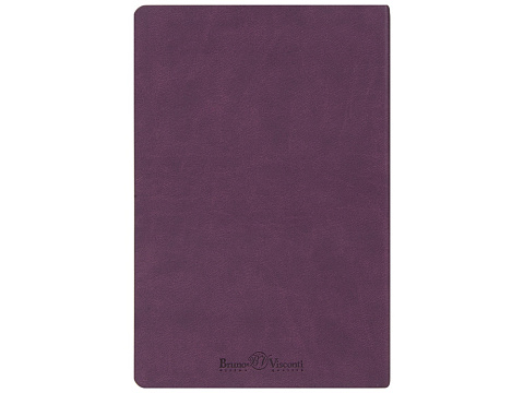 Ежедневник А5 недатированный Megapolis Velvet Flex, фиолетовый - рис 6.