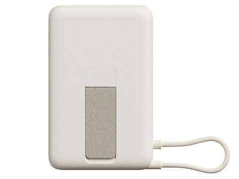 Внешний аккумулятор Xiaomi Magnetic Power Bank 10000 with Built-in Stand Beige - рис 2.