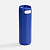 Термостакан X1 с цветной кнопкой, синий с белым - миниатюра