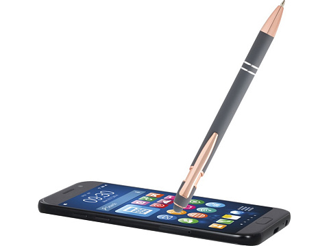 Nanna шариковая ручка с отделкой из розового золота - Twilight Grey (синие чернила) - рис 5.