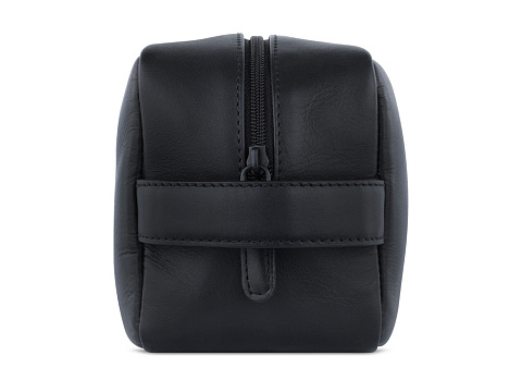 Несессер дорожный BUGATTI КЛАРК | CLARK, чёрный, воловья кожа/полиэстер, 20х10х13 см, 2,5 л - рис 3.