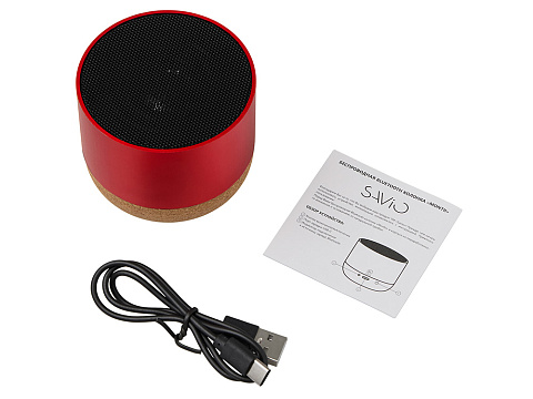 Беспроводная колонка Montii, 3 Вт, красный - рис 5.