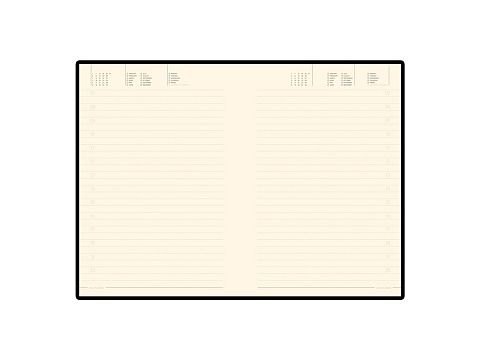 Ежедневник А5 недатированный Megapolis Velvet Flex, оранжевый - рис 10.