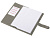 Блокнот-кошелек с сменным блоком А6 Wall Street, 64 листа, темно-серый - миниатюра - рис 4.