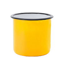 Кружка металлическая ANON, 380 мл, желтый