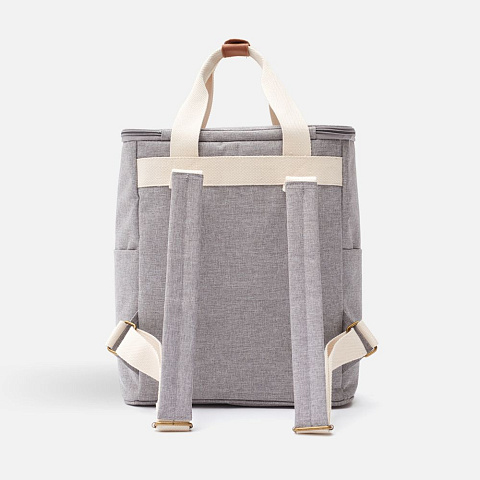 Рюкзак-холодильник Sortino, серый - рис 4.