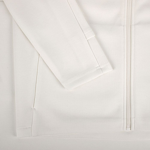 Куртка с капюшоном унисекс Begi, молочно-белая - рис 7.