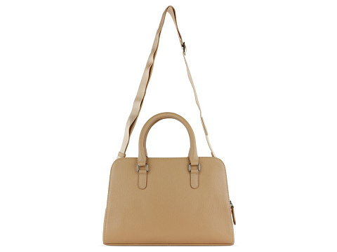 Сумка женская BUGATTI ЭЛЬЗА | ELSA, песочного цвета, воловья кожа/полиэстер, 32х13х22 см - рис 8.
