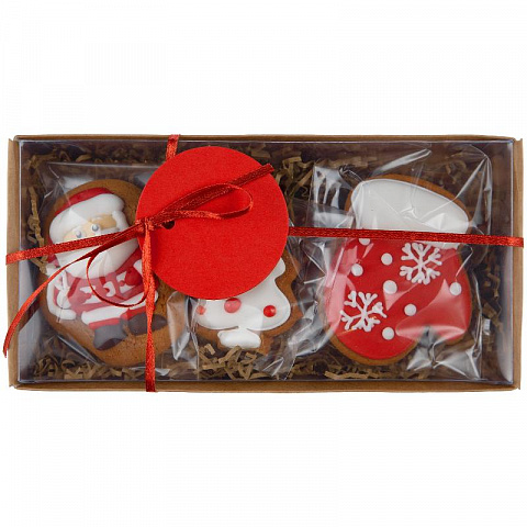 Набор имбирного печенья "В гостях у Санты" - рис 5.