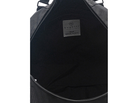 Сумка дорожная BUGATTI ДОМАНИ | DOMANI, антрацитовая, нейлон, 54х24х30 см - рис 2.