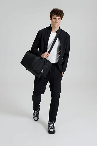 Дорожная сумка Traffic, черная - рис 11.