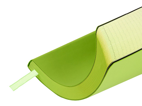 Ежедневник недатированный А5 Megapolis Color Flex New, салатовый - рис 7.