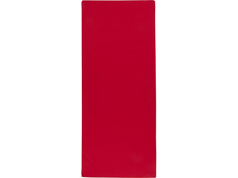 Lucas спортивное полотенце из переработанного полиэстера 30х80 см - Красный - рис 2.