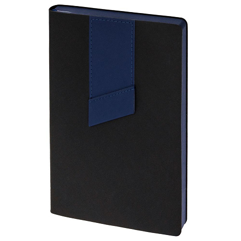 Ежедневник Bookmark, недатированный, черный с синим - рис 2.