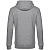 Толстовка с капюшоном унисекс King, серый меланж - миниатюра - рис 3.