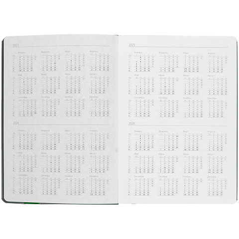 Ежедневник Rubikon, недатированный серо-зеленый - рис 7.