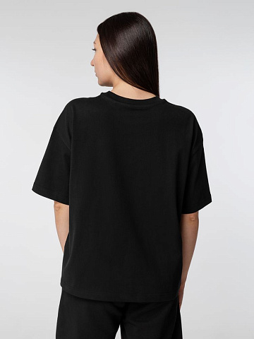 Футболка оверсайз женская Boxy Women, темно-серая (графит) - рис 6.