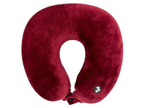 Подушка для путешествий с эффектом памяти Мемо Drowsy Marsala - рис 7.