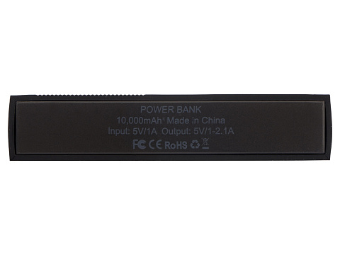 Портативное зарядное устройство Edge Black, 10000 mAh - рис 5.