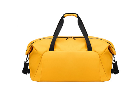 Сумка дорожная TORBER РИТМ, желтая, полиэстер 900D с PU покрытием, 65 х 37 х 34 см - рис 7.