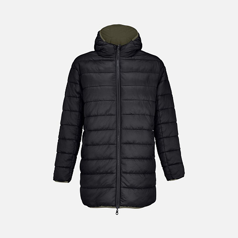 Куртка-парка унисекс Reverse, темный хаки - рис 5.