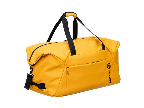 Сумка дорожная TORBER РИТМ, желтая, полиэстер 900D с PU покрытием, 65 х 37 х 34 см - рис 3.
