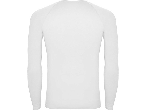 Футболка Prime мужская с длинным рукавом, белый - рис 2.