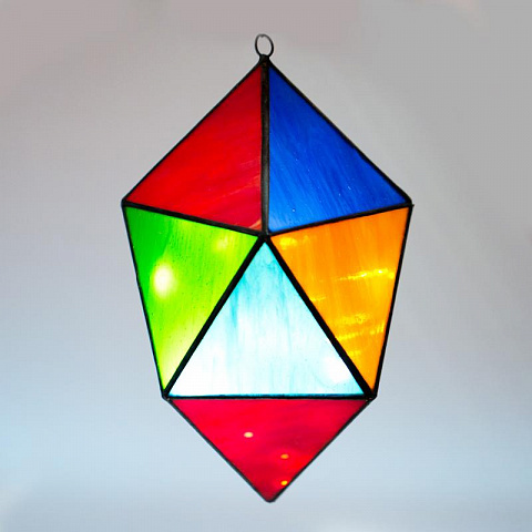 Геометрический светильник - рис 3.