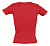 Футболка женская с круглым вырезом Lady 220 красная - миниатюра - рис 3.