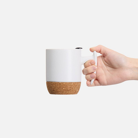 Кружка Corky Grip, белая - рис 4.