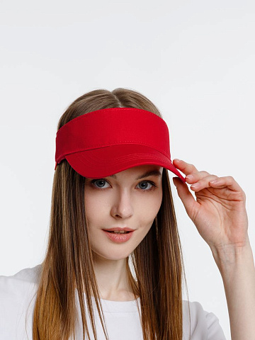 Козырек Viseros, красный - рис 10.