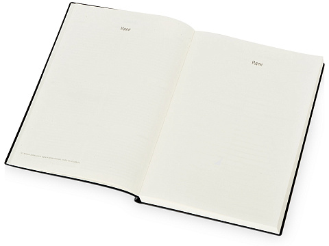 Бизнес блокнот Supreme с вставкой из софт-тача, гибкая обложка, 128 листов, серый - рис 8.