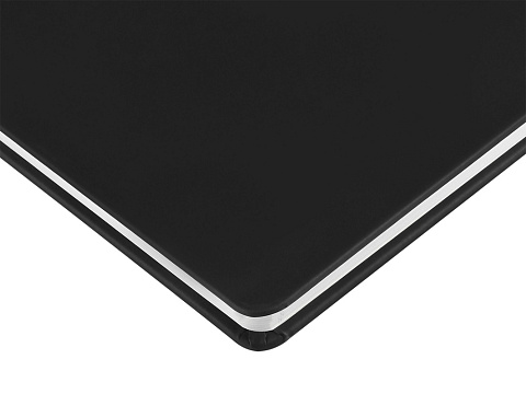 Еженедельник с каменной бумагой А5+ Carrara, черный - рис 5.