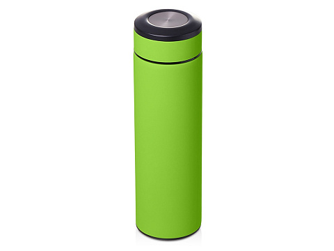 Вакуумный термос Vacuum Flask C1, soft touch, 420мл, зеленое яблоко