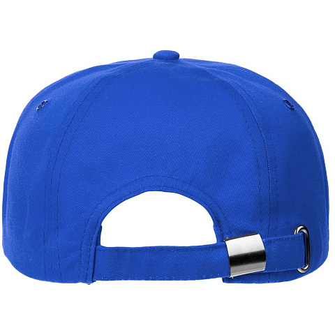 Бейсболка Canopy, ярко-синяя с белым кантом - рис 3.