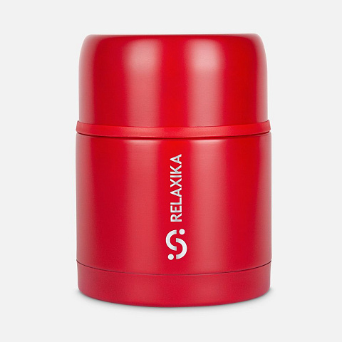 Термос для еды Relaxika 500, красный - рис 2.