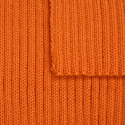 Шарф HappyGo, оранжевый - рис 4.