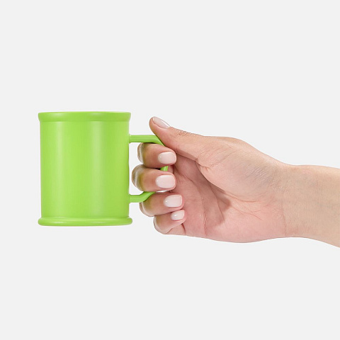 Кружка небьющаяся Sate, салатовая - рис 4.