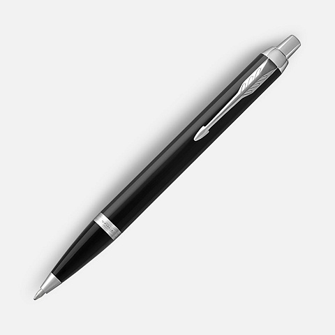Ручка шариковая Parker IM Core Black CT, черная - рис 2.