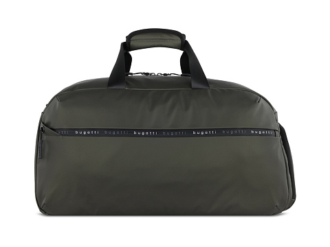 Сумка спортивная BUGATTI БЛАНК | BLANC, оливковая, тарпаулин/полиэстер, 52х26х27,5 см - рис 2.