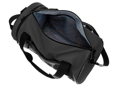 Сумка спортивная TORBER РИТМ, чёрный, полиэстер 900D с PU покрытием, 45 х 25 х 25 см - рис 4.