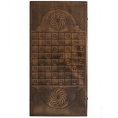 Резные нарды Герб России - рис 3.