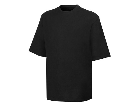 Футболка Berlin к/р оверсайз, 100% хлопок, 180гр, черный - рис 7.